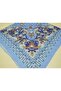 Elegant Vivid Patterned Cotton, Sal, Scarf, Prayer Cloth 90X90 cm - 6