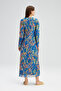 Patterned Ribbed Dress - 5