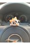 Cute Dog Shiba Torpedo Pillar Akseseve Rearview Mirror Ornament - 2