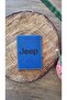 Jeep Leather Stitched Car License Case Container License Holder License Protector - 4