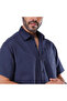 قميص رجالي كاجوال 1200247 2xl-أزرق - 2