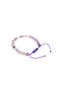 Macrame Model Genuine Super Seven Stone Bracelet 6.5 mm - 3