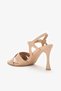 Blaze Nude Genuine Leather Women's Heeled Shoes - 4