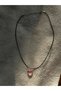 Pink Rose Heart Plastic Stainless Pendant Y2K Pinterest Unisex - 3