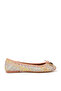 Eagle Raffia Ballerina Shoes