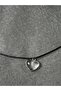 Transparent Heart Plastic Stainless Necklace Y2K Pinterest Unisex