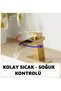 Washbowl Matt Gold Waterfall Square Body Slanted Basin Bathroom Fixture Double Entry Luxury Ergonomic - 3