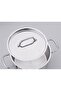 6 PC 18/10 Cr-Ni STAINLESS STEEL COOKWARE SET (26cm+28cm+32cm) - 4