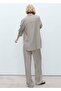 Striped Woven Trousers - 4