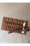 (We Write the Name) Roll Pen Holder / Brush Holder - Handmade Genuine Leather - 2