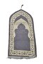 سجادة صلاة للأطفال بتصميم إسلامي مبطنة، سجادة صلاة ناعمة ومريحة 50×100 سم