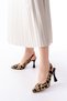 Alinda Leopard (8 cm Heels) Pointed Front Daily Use Heeled Shoes