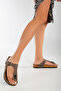 New Season Slippers Flip-Flop Model Mink Valeriiastock