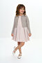 Girl's Dress Cardigan Jacket Set - 7