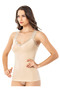 Cotton Modal Fabric Lace Strap V-Neck Box Packaged 4 Skin, White, Green, Powder Women's Undershirt - 6