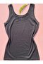 Women's Modal Fabric Thick Strap Extra Piping Box Packaged 2-Piece Black and White Sports Tank Top - 2