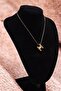 Women's Steel Balloon Letter Necklace - 8