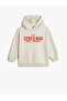 Boy's Beige Spiderman Hoodie