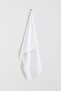 Cotton terry bath sheet