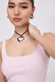 Thick Strap Basic Tank Top A13404-J5 - 3