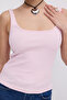Thick Strap Basic Tank Top A13404-J5 - 4