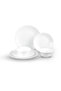 Opalware Dinner Set, 12 Pcs White Dinner Set, DC2133