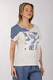 Oversized V-Neck Short Sleeve Women's T-Shirt - Minimalist Style - 3