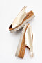 Harine Genuine Leather Sandals Gold - 8
