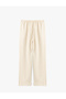 Wide Leg Trousers with Belted Waist and Pocket Detail - 4