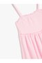 Strappy Ruffle Detailed Tiered Midi Dress - 3