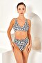 Toparlayıcı Bikini Single Top 4303-D