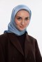 Idol Satin Janjan Scarf - Blue - 2