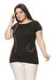 Women's Plus Size Black Stone Blouse 15C-70017 - 3