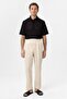 Polo neck knit men's t-shirt - 2