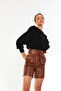 Leather Shorts - 3
