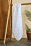 2 Layers Digital Flower Print Muslin White - 120*120 cm - 3