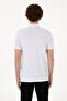 Men's Slim Fit Polo Neck White Basic T-Shirt 50297983 -Vr013 - 5