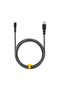 كابل شحن ومزامنة Apple Lightning إلى USB لتخفيف الضغط، معتمد من MFI، بطول 6 أقدام