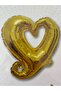 Curvy Hollow Heart Balloon 18 Inch 45 cm