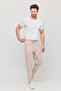 Men's Slim Fit Elastic Waist Drawstring Zippered Lycra Comfortable Jogger Pants - 6