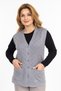 Women's Middle-Aged and Above Mercerized Pocket Buttoned Rolax Mother Vest 750