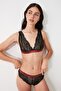 New Year's Glitter Red Elastic Black Bralet Suit Ds 200250 Br