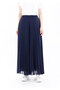 Pleated Chiffon Detail Pants - 3