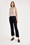 High Waist Pleated Trousers - 2