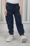 Cargo Pocket Elastic Waist Boys' Trousers1567 - 4