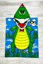New Season 100% Cotton Cartoon Character Patterned Hooded Children's Poncho Bathrobe (Beach - Pool - Bathroom)