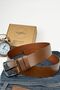 2-Pack Sports Belt 100% Genuine Buffalo Leather Belt Men's Jeans Belt - 4