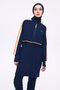 Esila H-Per Orange Bias 6 Piece Full Hijab Swimsuit Set 3125 - 6
