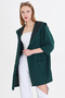 Women's Emerald Back Floral Printed Seasonal Jacket Arm-20K 024030 - 2