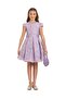 Girl's Stylish Bag Dress 8-14 Years Lilac